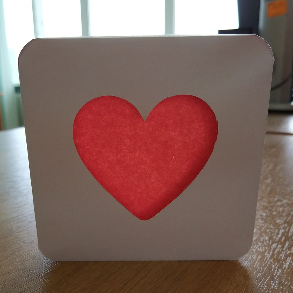 Валентинка своими руками