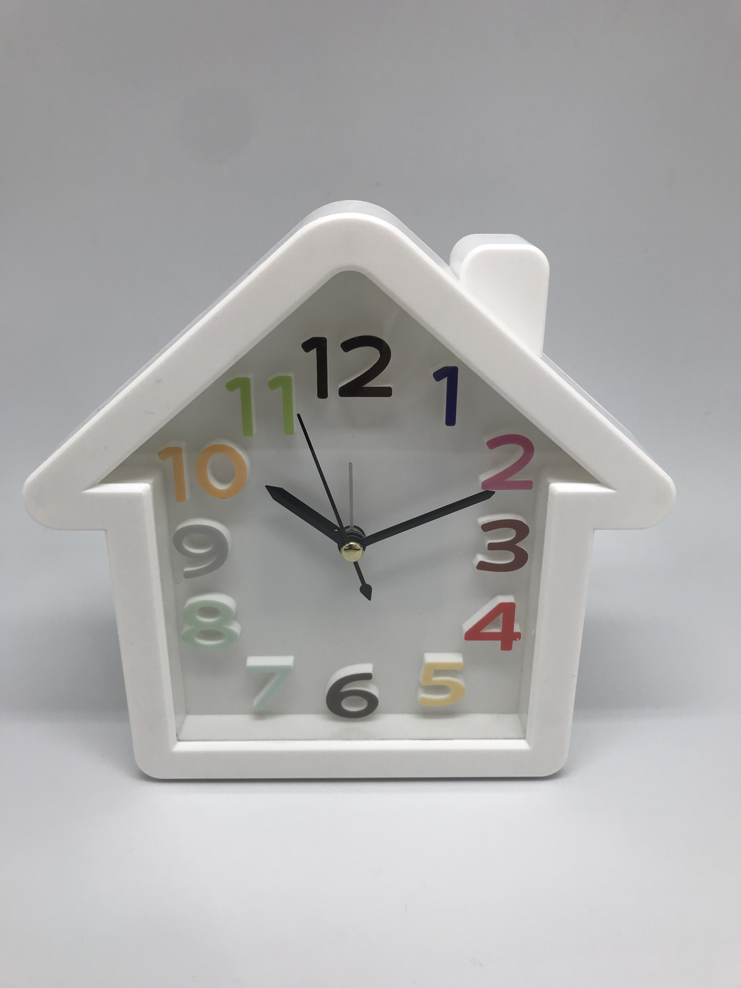 Часы декоративные "Дом" 17х4x17см (будильник) (с3)