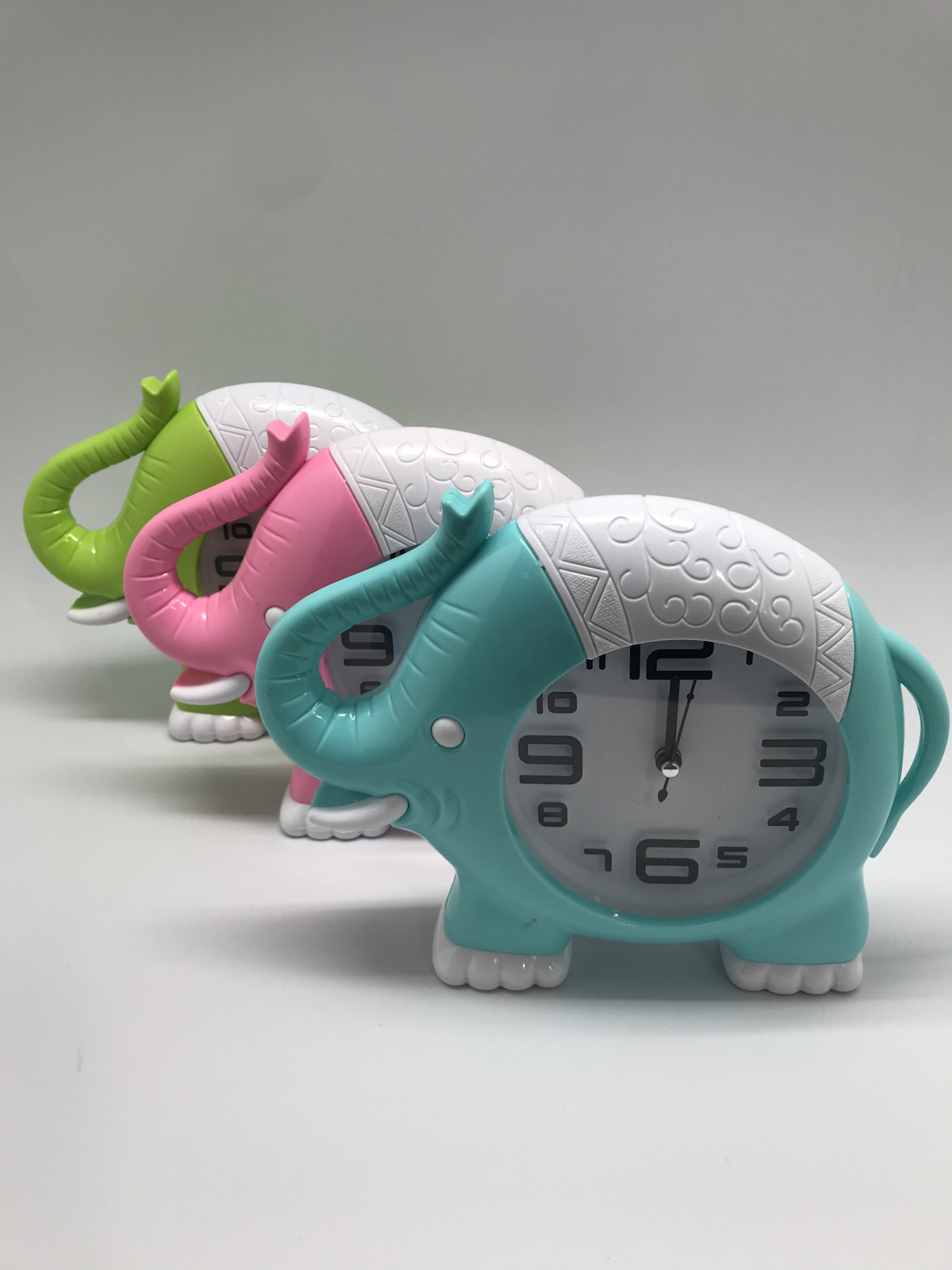 Часы декоративные "Слоник" 21х5x17см (будильник) (с3)